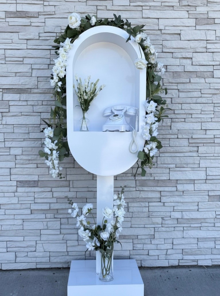 Digital Phone Guest Book w/stand