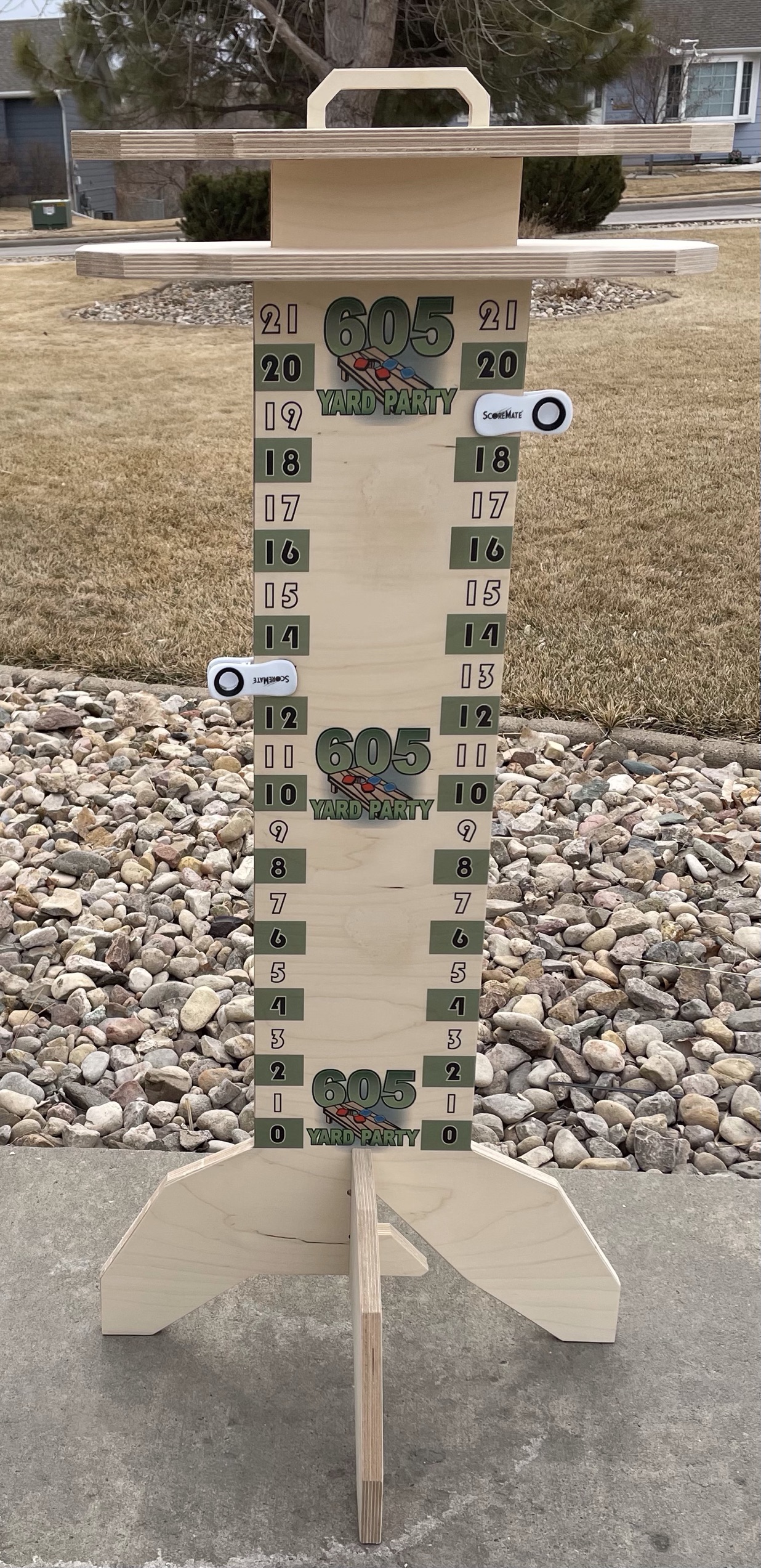 Cornhole Scoring Tower